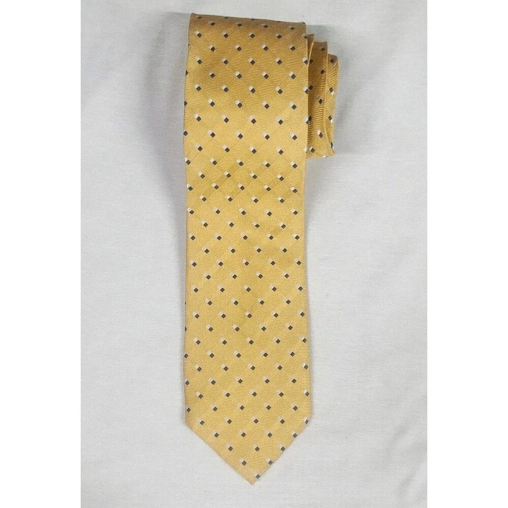 Jos. A. Bank Executive Collection Silk Tie Yellow Necktie